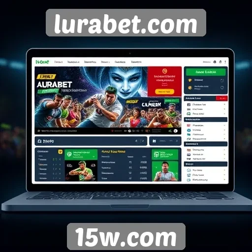 Avaliação da interface de usuário no Lurabet.com